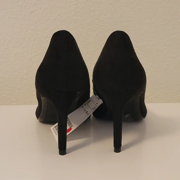 H&M Black Suede Heels - Picture 5 of 8